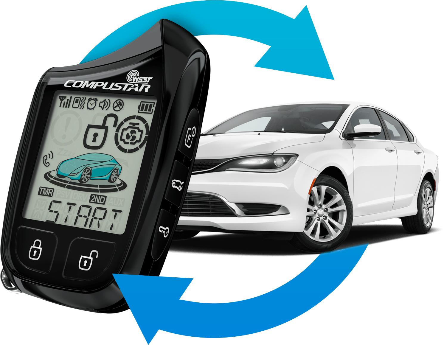 Compustar Remote Starters Security Systems Car Alarms
