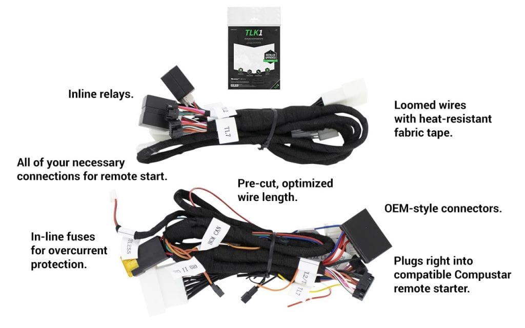 COMPUSTAR 2WQ900AS Security + Remote Start All-in-One 2-Way Remote Start +  Alarm Bundle Model: CS2WQ900-AS