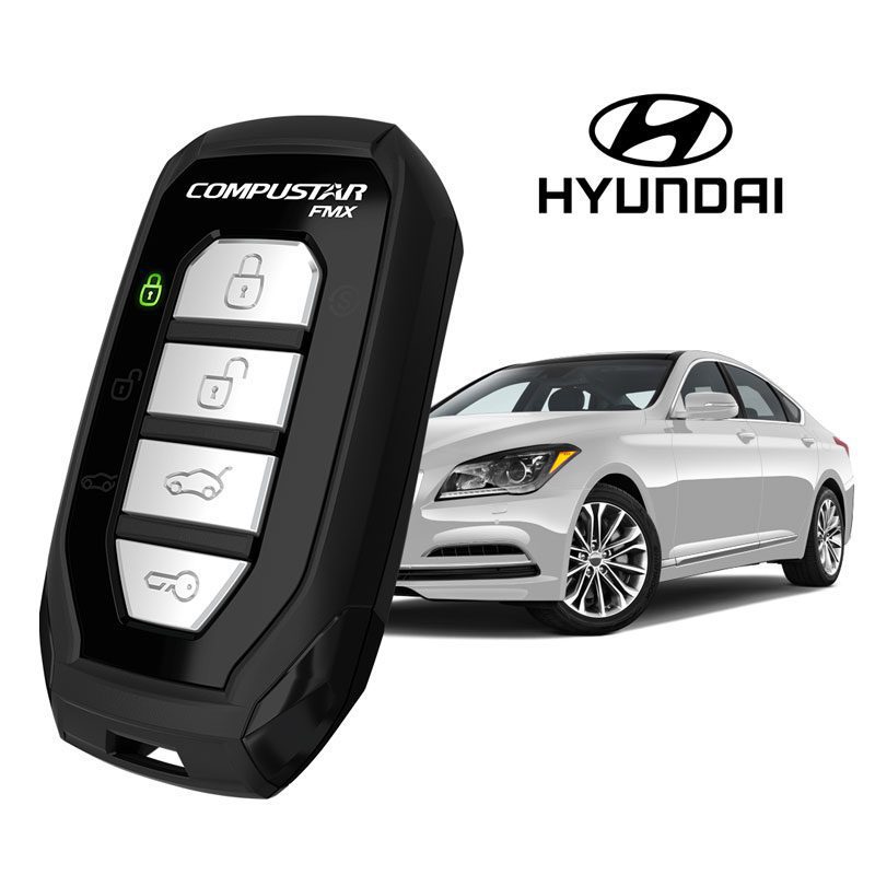 Remote Start & Security for Hyundai Models 1988+ Compustar
